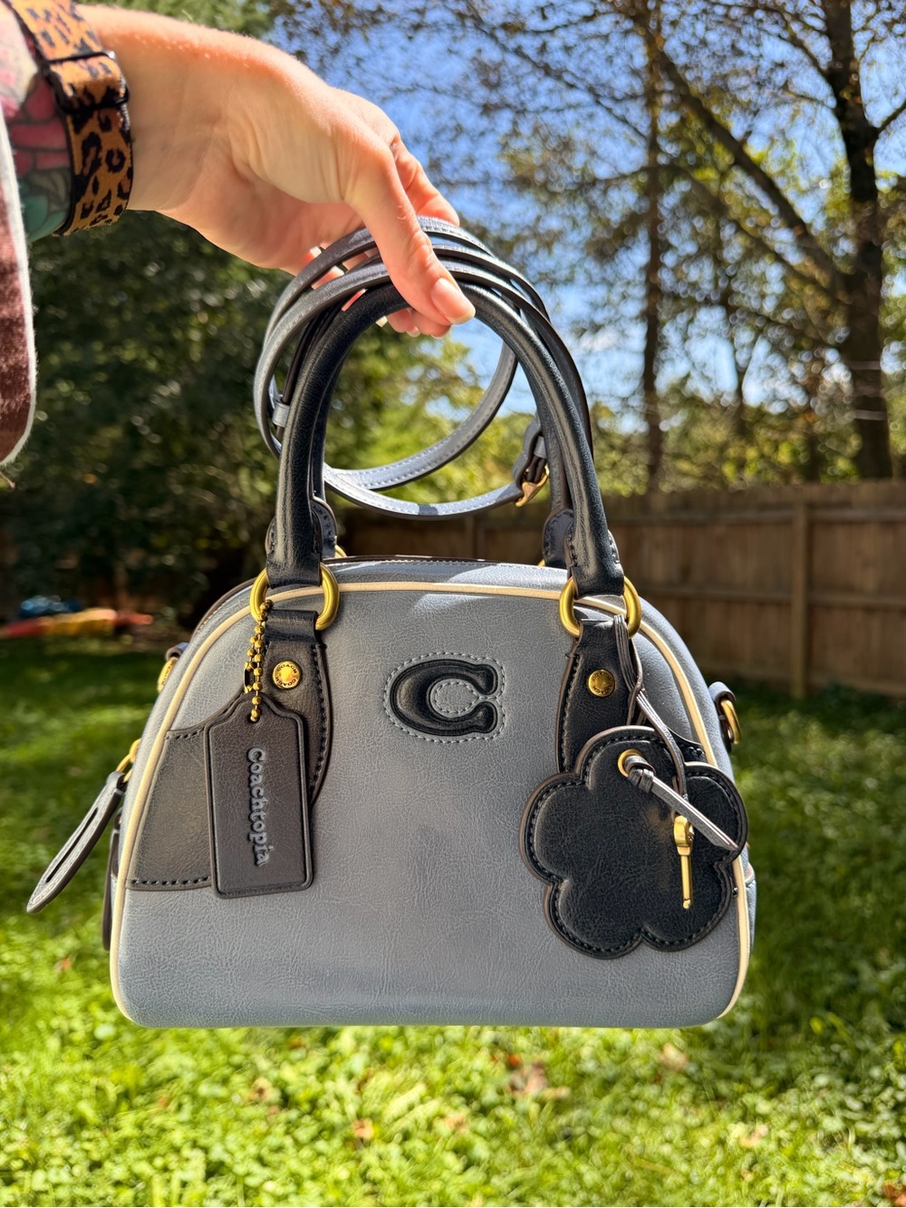 Coachtopia Bowling Top Handle Bag